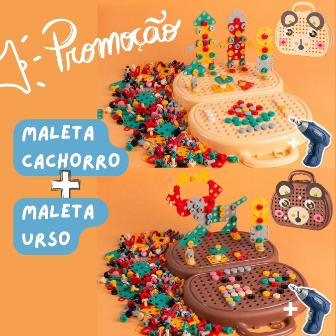 Maleta Criativa 204 peças - Loja Forsch