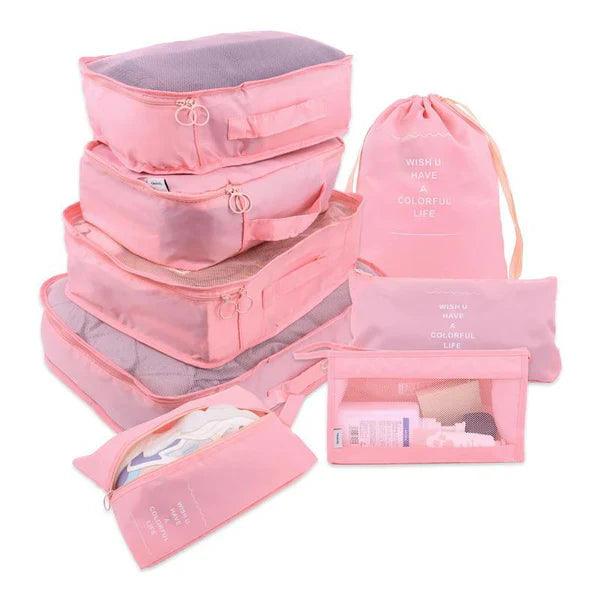 Kit 7 Bolsas Organizadoras Para Mala de Viagem - TRAVEL BAG - [PAGUE 4 LEVE 7 - PROMOÇÃO POR TEMPO LIMITADO] - Loja Forsch
