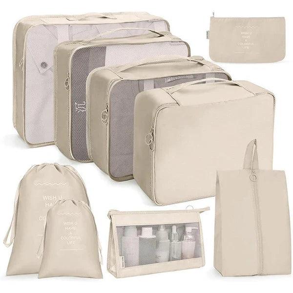 Kit 7 Bolsas Organizadoras Para Mala de Viagem - TRAVEL BAG - [PAGUE 4 LEVE 7 - PROMOÇÃO POR TEMPO LIMITADO] - Loja Forsch
