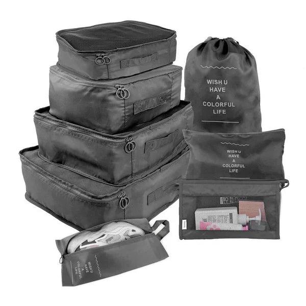 Kit 7 Bolsas Organizadoras Para Mala de Viagem - TRAVEL BAG - [PAGUE 4 LEVE 7 - PROMOÇÃO POR TEMPO LIMITADO] - Loja Forsch