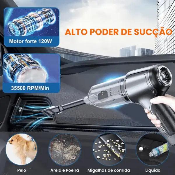 Aspirador de Pó Portátil 4 em 1 Master Cleaner® - FRETE GRÁTIS - Loja Forsch