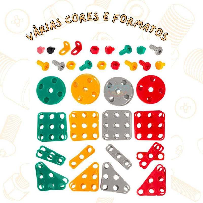 Maleta Criativa 204 peças - Loja Forsch