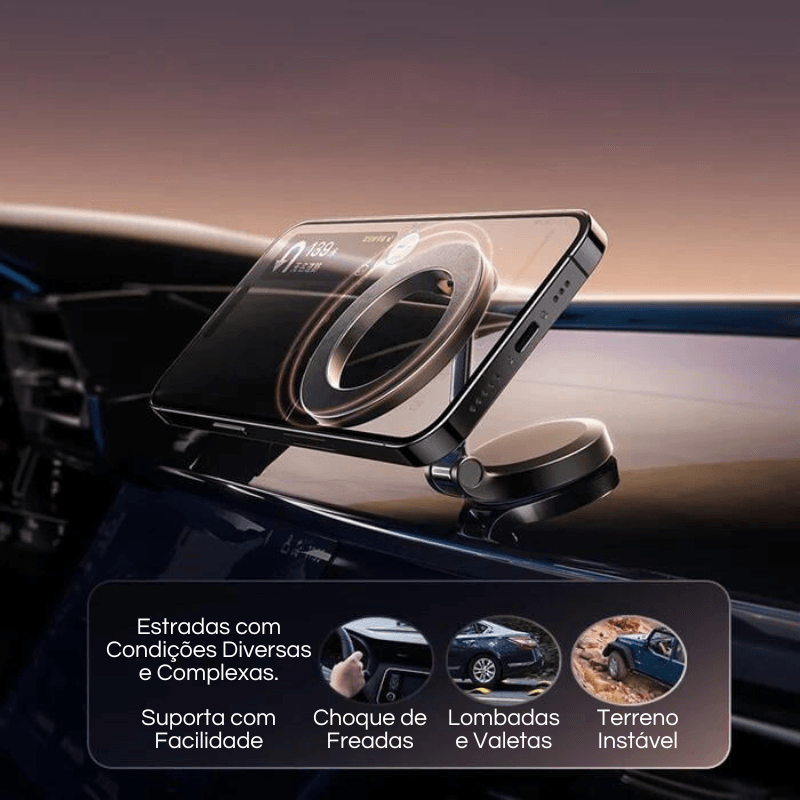 UltraMagnetic Support® - Suporte de Celular/Tablet - (Para todos os Celulares) - Loja Forsch