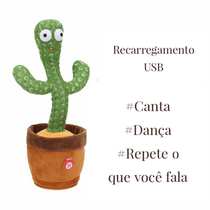 Cacto Musical Dança e Repete Sons - Loja Forsch