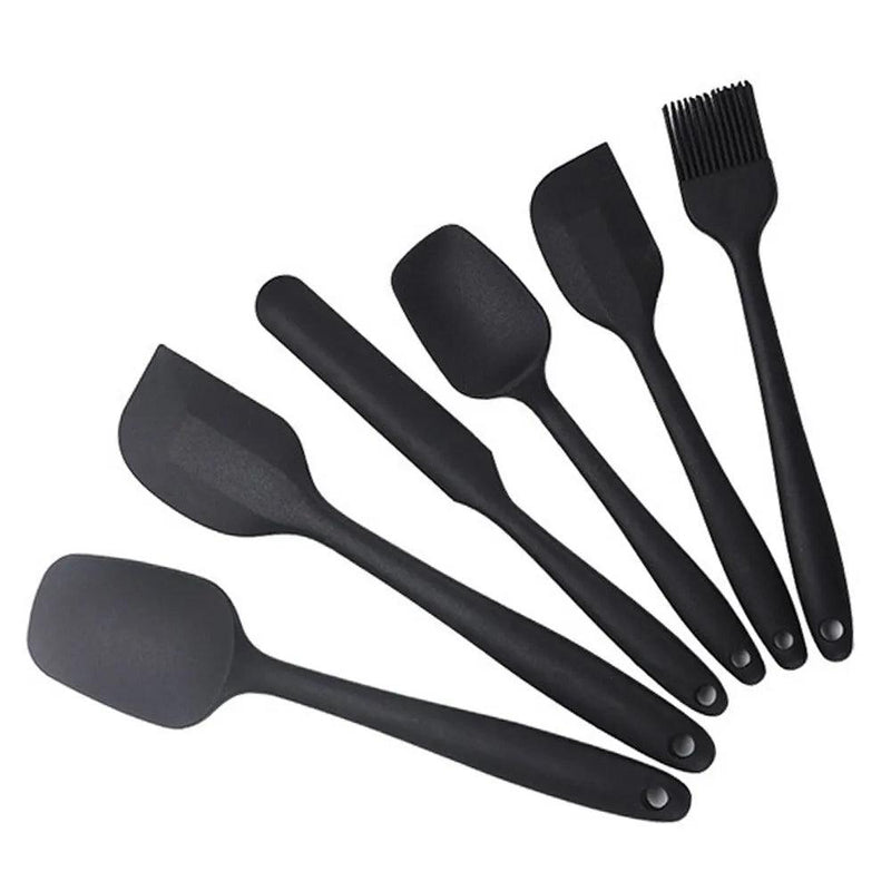 Conjunto de Espátula de Silicone Antiaderente 6 PCS - Loja Forsch