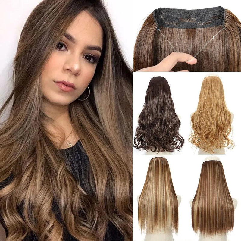 Aplique Mágico Fio Transparente Bela Hair - Loja Forsch