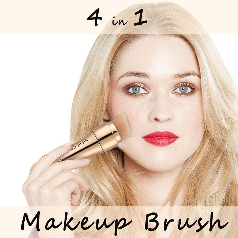 Pincel para Maquiagem 4 em 1 - Make Beauty - Loja Forsch