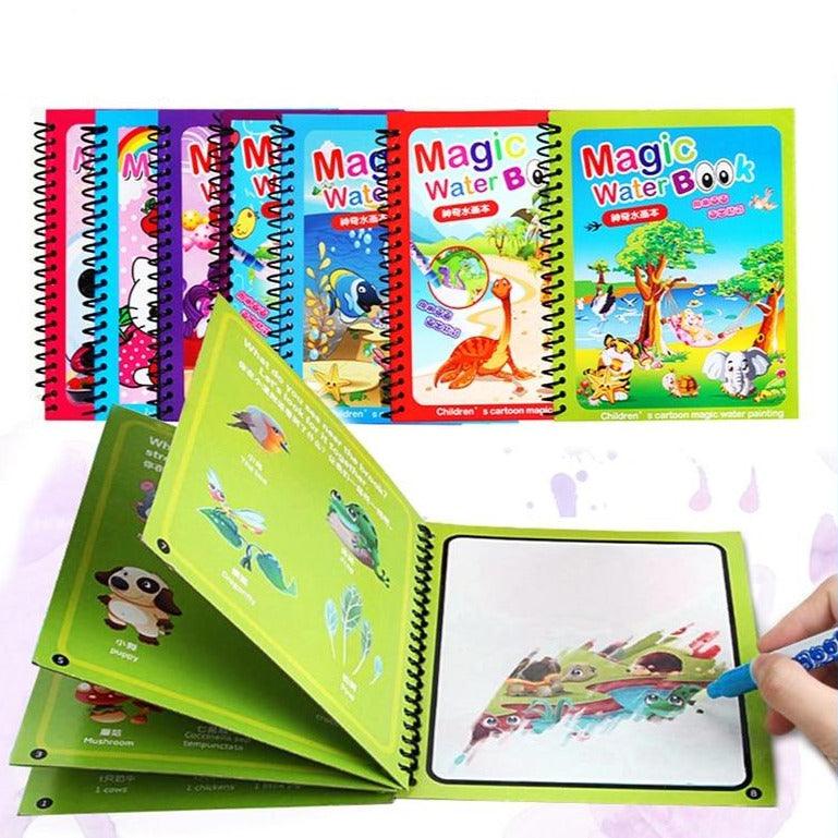 Livro de Colorir Água Mágica - Montessori - Loja Forsch