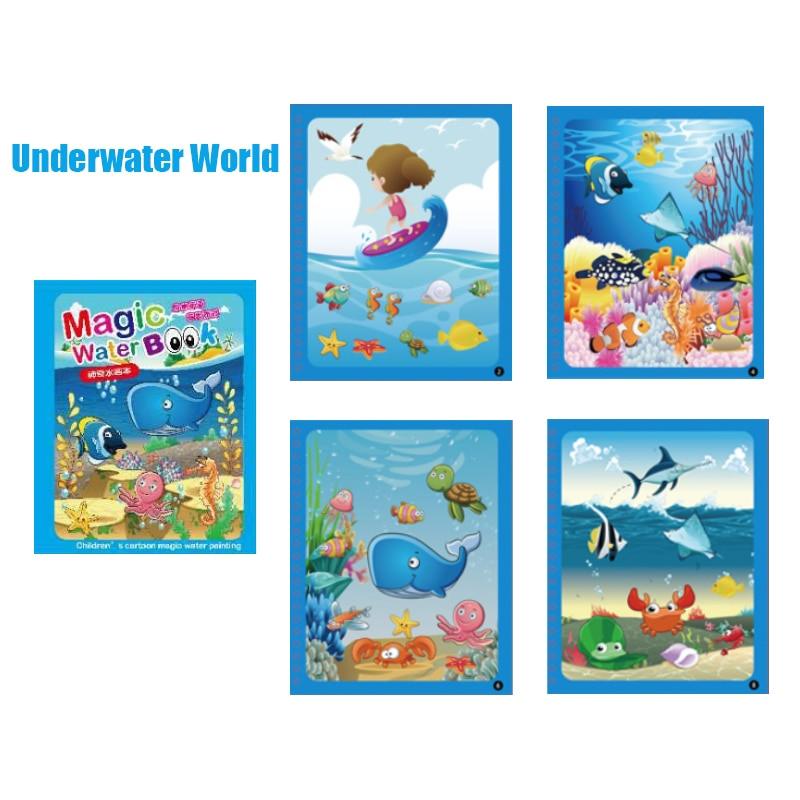Livro de Colorir Água Mágica - Montessori - Loja Forsch