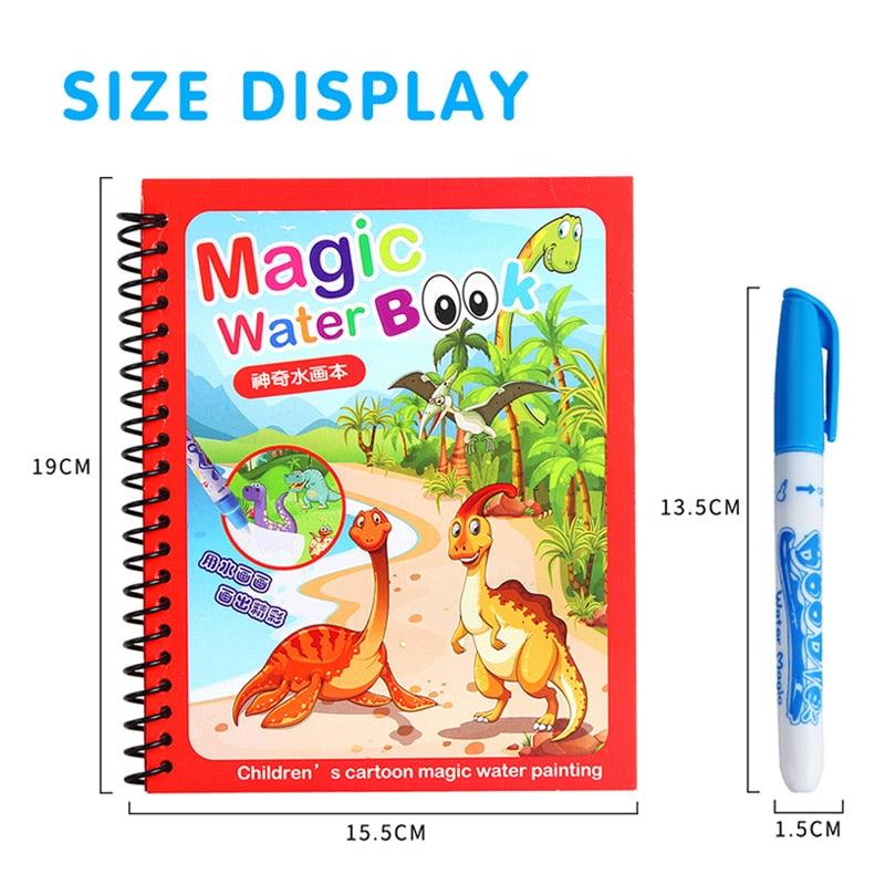 Livro de Colorir Água Mágica - Montessori - Loja Forsch