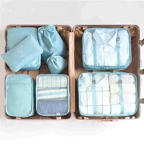 Kit 7 Bolsas Organizadoras Para Mala de Viagem - TRAVEL BAG - [PAGUE 4 LEVE 7 - PROMOÇÃO POR TEMPO LIMITADO] - Loja Forsch