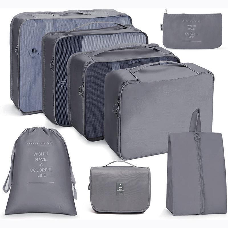 Kit 7 Bolsas Organizadoras Para Mala de Viagem - TRAVEL BAG - [PAGUE 4 LEVE 7 - PROMOÇÃO POR TEMPO LIMITADO] - Loja Forsch
