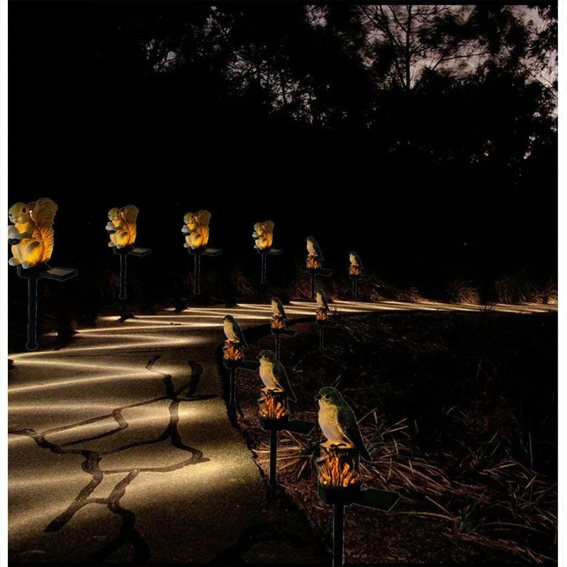 Luminária Energia Solar de Jardim Animais - Loja Forsch