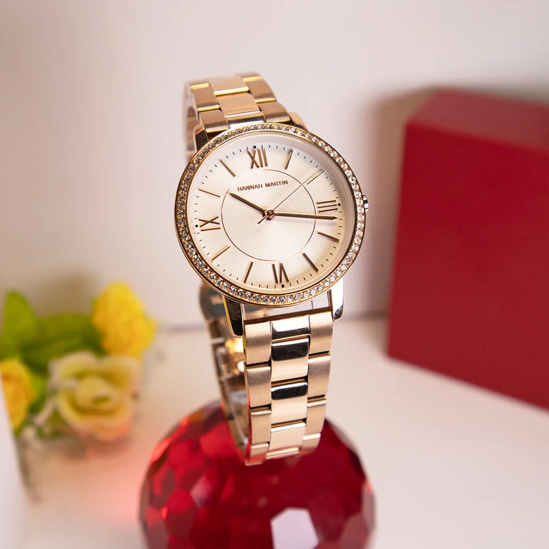 Brand Women Watch Gift Set Hannah