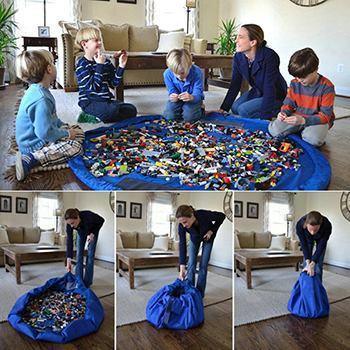 Tapete Guarda Brinquedo - Facilitando a Organização daquela Bagunça Divertida! - Loja Forsch