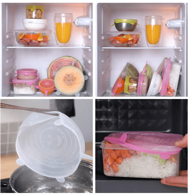 Compre 6 Leve 12 - Kit 12 Tampas de Silicone (UNIVERSAL) - ElasticPower - Loja Forsch
