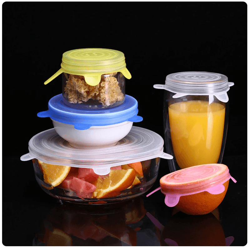 Compre 6 Leve 12 - Kit 12 Tampas de Silicone (UNIVERSAL) - ElasticPower - Loja Forsch