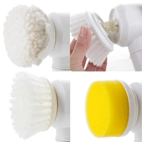 Escova Mágica Portátil - MagicBrush© - 5 em 1 + 2 BRINDES EXCLUSIVOS [APENAS HOJE]