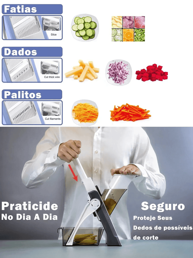 Fatiador multifuncional Zerablade5 - Loja Forsch