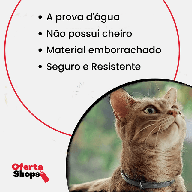 SafePet - Colar Anti Parasitas Premium [8 meses de proteção] - Loja Forsch